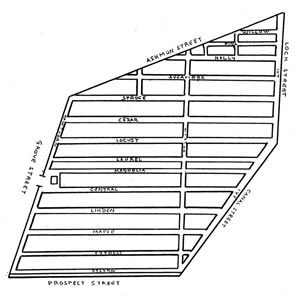 Grove Street Cemetery Map