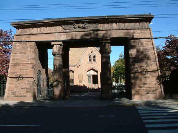 Grove Steet Cemetery Main Gate