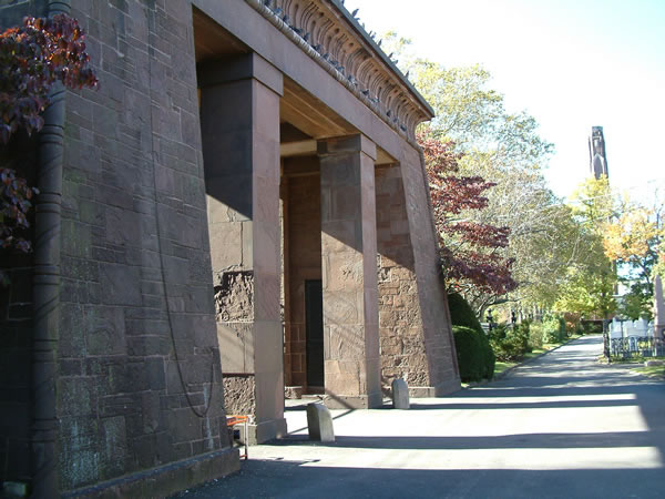 Grove Steet Cemetery Inside Main Gate