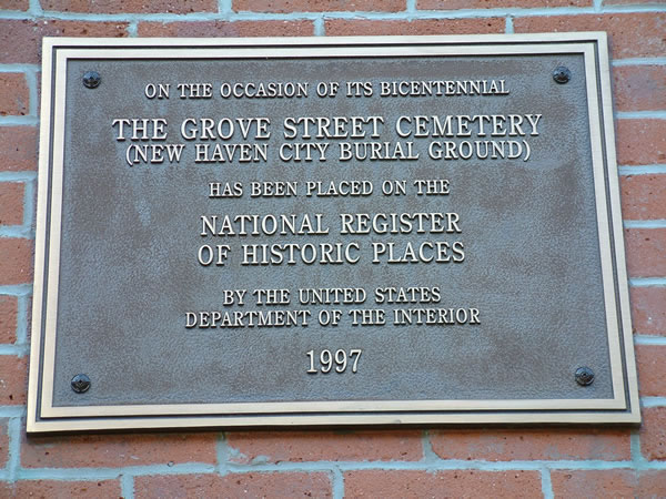 Grove Steet Cemetery National Register of Historic Places