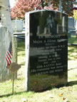 Grove Steet Cemetery, Grave Marker For Glen Miller, M.I.A. In WWII (90kb)